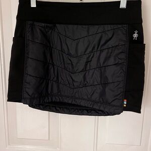 Smartwool Black Quilted Skirt